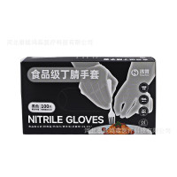 Titanfine Black Nitrile Gloves - Extra Thick for Food Service, Hair Coloring & Home Use — image 2 of 10