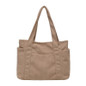 Stylish Corduroy Tote Bag for Women Large Capacity Commuter Shoulder Bag Minimalist Design Crossbody Bag Fashionable and Versatile — image 6 of 61