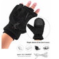 Heated Gloves Fingerless usb Fingerless Gloves Thermal Glove Half Finger Gloves — image 9 of 12