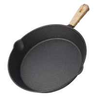 Cast Iron Skillet for Camping and Grilling - Pre-Seasoned Non-Stick Frying Pan for Steak, Home Kitchen, and Outdoor Cooking — image 2 of 12