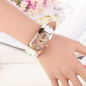 Color scale retro square women's quartz watch — image 21 of 22