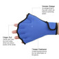 1 Pair Swimming Gloves Aquatic Fitness Training Fingerless Webbed Gloves — image 9 of 9
