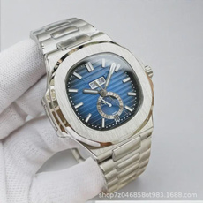 PPF Nautilus 5726 Automatic Men's Watch with Moon Phase, Calendar & Luminous Steel Design — image 3 of 19