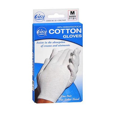 Cara, Cotton Gloves Medium, 1 Pair — image 3 of 3