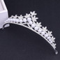 Bridal Wedding Jewelry Set for Rhinestone Choker Earrings Crystal Tiara for Wome — image 12 of 12