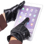 Mens Luxurious PU Leather winter Driving Warm Gloves Cashmere Gifts — image 12 of 24
