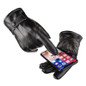 Mens Luxurious PU Leather winter Driving Warm Gloves Cashmere Gifts — image 9 of 24