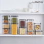 460-1800ML Kitchen Storage Box Sealing Food Storage Container Preservation Plastic Refrigerator Noodle Box Multigrain Storage Pot Milk Powder Container — image 12 of 17