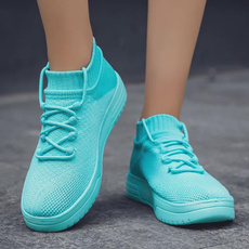 Lightweight Knit Slip-On Sneakers for Women | Breathable & Durable Casual Walking Shoes | Unisex Comfort Fit — image 3 of 12