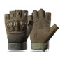 Tactical Half-Finger Gloves - Durable Outdoor Climbing & Cycling Gloves with Anti-Slip Grip — image 11 of 30