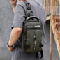 Men's Crossbody Bag, Multi-functional Waterproof Casual Shoulder Bag Fashion Single Shoulder Crossbody Bag Shoulder Backpack With USB Charging Port, Multiple Pockets For Hiking Cycling Mountaineering — image 21 of 34