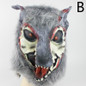 Halloween Gloves Animal Gloves Silicone Mask Lion Tiger Wolf Head Mask Wolf Gloves — image 7 of 20
