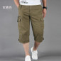 New Work Shorts Mens Combat Cargo Multi Pockets Casual Summer Shorts Knee Length — image 4 of 18