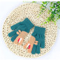 Vintage Cartoon Pattern Knitted Gloves Girls Thick Glove Windproof — image 10 of 16