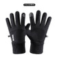 Winter Touchscreen Gloves for Men - Windproof, Waterproof, Cold-Weather Fleece Lined Outdoor & Cycling Gloves — image 9 of 13