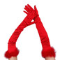 Fashion Gloves Female Elegant Solid Etiquette Gloves Wedding Party Long Gloves — image 14 of 15