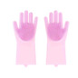 Silicone Dishwashing Gloves with Scrubber – Kitchen Cleaning & Pet Bathing Gloves — image 7 of 10