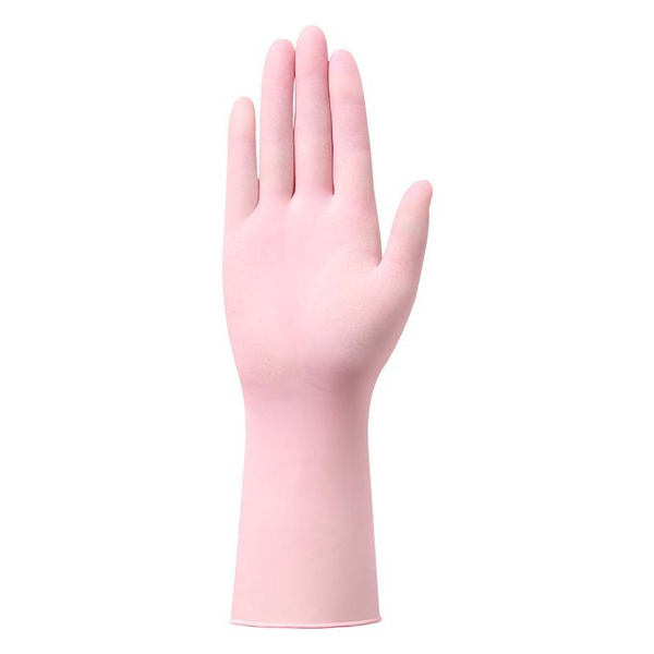 Extra Long & Thick Disposable Gloves - Waterproof, Durable Latex & Nitrile Kitchen Gloves for Dishwashing & Household Use — image 1 of 22