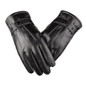 Mens Luxurious PU Leather winter Driving Warm Gloves Cashmere Gifts — image 11 of 24