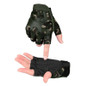 Tactical Combat Gloves for Men - Outdoor Military Training & Airsoft Half-Finger Protective Gear — image 10 of 11