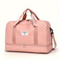 Travel bag Large capacity women's fitness bag Luxury oversized handbag - fashionable and practical compartment design, suitable for travel adventure and fitness activities Lightweight maternity bag storage bag Short business trip luggage bag Independent shoe compartment Lightweight luggage bag, — image 13 of 23