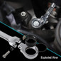 1pc/2pcs Metric Flex-Head Ratcheting Combination Wrench 72 Teeth 12 Point Dual-purpose Rachet Wrench Ended Spanner Hand Tools (6mm-24mm To Choose) — image 16 of 55