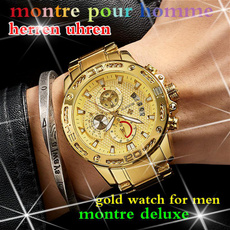 Montre Pour Homme Montre Étanche Luxury Watches Men WWOOR 2021 New Mens Watches High End Luxury Stainless Steel Quartz Watch Men Waterproof Sport Chronograph Relogio Masculino Automatic Watches Herren Uhren — image 3 of 13