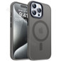 Matte Translucency 16 Series Magnetic Magsafe Case For iPhone 16 15 14 13 12 11 Pro Max Plus Wireless Charging Shockproof Cover — image 12 of 17