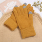 Winter Warm Touchscreen Gloves, Fluff Lined Thicken Knit Gloves Elastic Cuff Windproof Cycling Gloves For Running, Cycling, Driving, Hiking, Walking, Texting, Freezer Work, Gardening, And Daily Activities — image 15 of 18