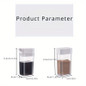Kitchen Seasoning Spice Box Oil Pot Combination Storage Sealed Moisture-proof Spice Bottle Four Compartments Spice Jar — image 4 of 12