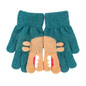Vintage Cartoon Pattern Knitted Gloves Girls Thick Glove Windproof — image 4 of 16