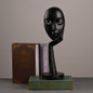Modern House Decor Home Decoration Maison Accessories Thinker Mask Miniature Figurines for Living Room Office Corridor — image 6 of 15
