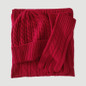 Warm Knit Scarf Hat Gloves Set | Chunky Cable Wool for Winter — image 8 of 11