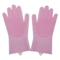 Premium Silicone Dishwashing Gloves - Heat Resistant, Waterproof Kitchen Cleaning Gloves for Durable Household Chores — image 2 of 13
