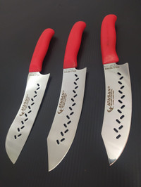 Stainless steel 3 pcs  Kitchen knife set, chef knives set, butcher knives, meat knife — image 2 of 6