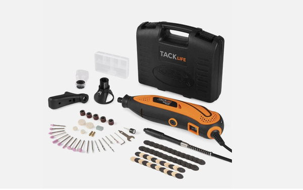 TACKLIFE Rotary Tool Kit Variable Speed with Flex shaft, 80 Accessories, 3 Attac — image 1 of 3