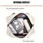 Travel bag Large capacity women's fitness bag Luxury oversized handbag - fashionable and practical compartment design, suitable for travel adventure and fitness activities Lightweight maternity bag storage bag Short business trip luggage bag Independent shoe compartment Lightweight luggage bag, — image 4 of 23