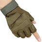 Tactically Fingerless Glove Breathable Outdoor Knuckles Protective Glove — image 4 of 12