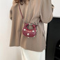Women Retro Messenger Bag PU Leather Shoulder Crossbody Bag Small Handbag Simple Shopping Dating Bag Everyday Bag — image 4 of 16