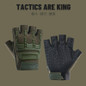 Tactical Fingerless Gloves for Men - Lightweight Outdoor Training & Cycling — image 22 of 23