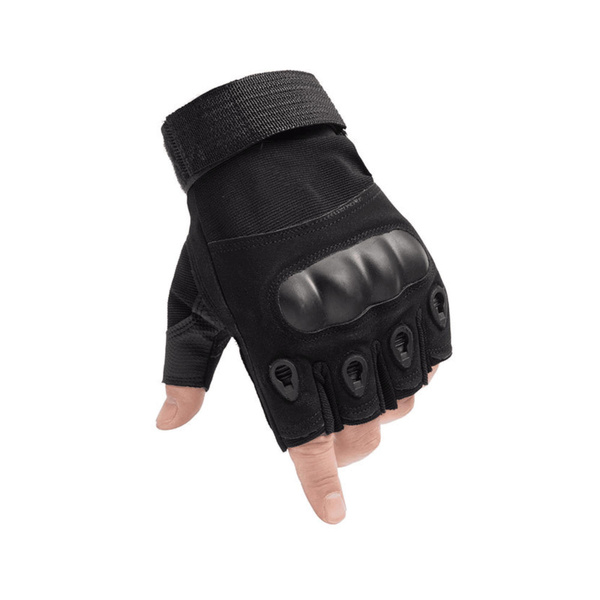 Tactical Fingerless Airsoft Gloves - Breathable & Protective for Shooting, Cycling, and Outdoor Sports — image 1 of 10