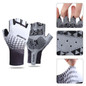 Breathable Half Finger Cycling Gloves Riding Fishing Gloves Anti-Slip Gloves — image 10 of 14