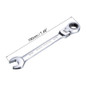 1pc Imperial Flex-Head Ratcheting Combination Wrench SAE 72 Teeth 12 Point Dual-purpose Ratchet Spanner Wrench Universal Hand Tools Car Repair Tool — image 32 of 36