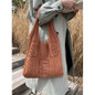 New Knitted Bag Retro Hollow Knitted Bag, Shoulder Bag, Women's Handbag, Shopping Bag, New Shoulder Bag, Fashion Women's Shoulder Bag, New Crossbody Bag, Christmas Gifts, Mother's Day Gifts, Thanksgiving Gifts, Valentine's Day Gifts — image 18 of 21