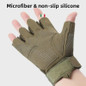 Tactical Gloves with Anti-Slip Palm & Knuckle Protection for Outdoor Sports and Hiking — image 6 of 10