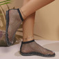 Breathable Slip-On Sandals for Women | Lightweight Casual Beach Shoes with Round Toe Design — image 5 of 10