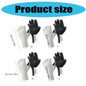 1pair Fingerless Sun Protecting Gloves Breathable Cycling Gloves Driving Gloves for Outdoor Activity — image 5 of 10