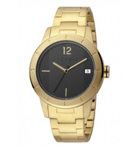 Esprit ES1G107M0075 Gold Strap Black Dial Mens Watch — image 2 of 5
