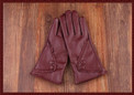 New Winter Ladies Leather Gloves Leather Lace Touch Gloves Warm  Cycling Gloves(3 Colors) — image 13 of 21