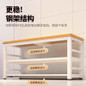 Multifunctional Kitchen Storage Cabinet with Microwave Stand and Cutting Board — image 7 of 58